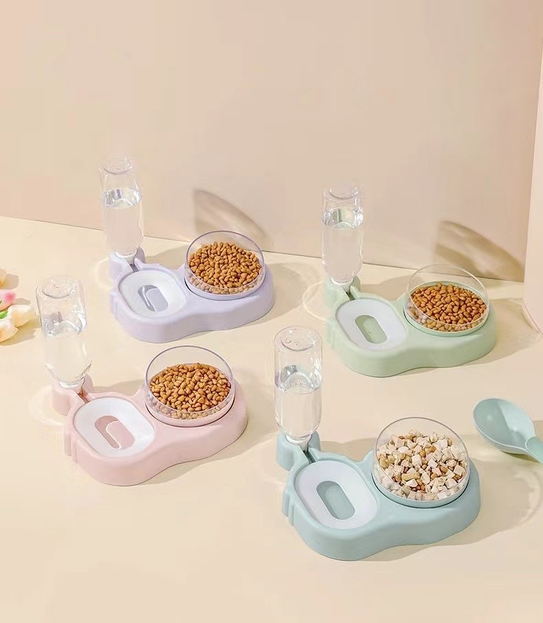 B027 Cat Water Drinking And Food Bowl